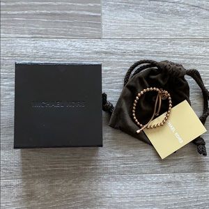 Michael Kors Jewelry - Micheal Kors Rose Gold Beaded Bracelet. Michael Kors Jewelry - Micheal Kors Rose Gold Beaded Bracelet.